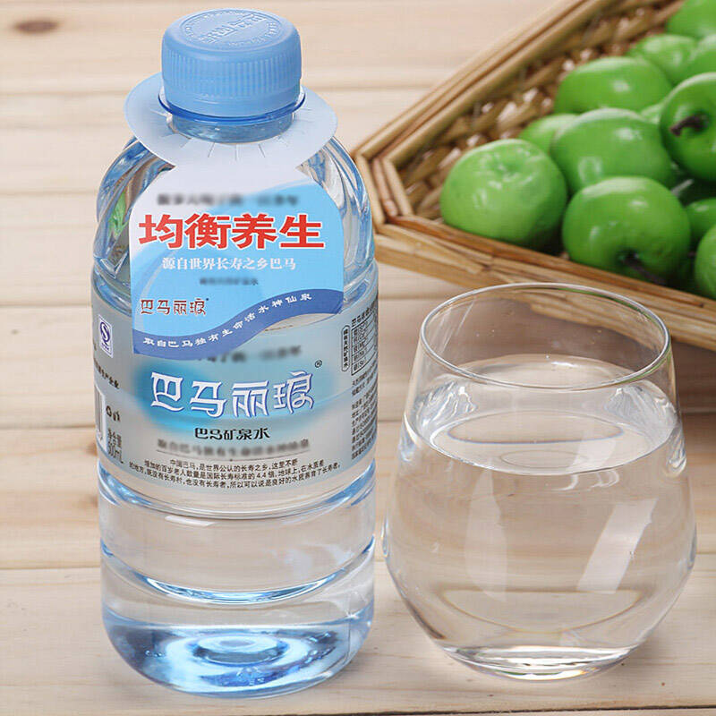 巴马丽琅天然矿泉水350ml*12瓶 整箱装 活泉天然饮用水