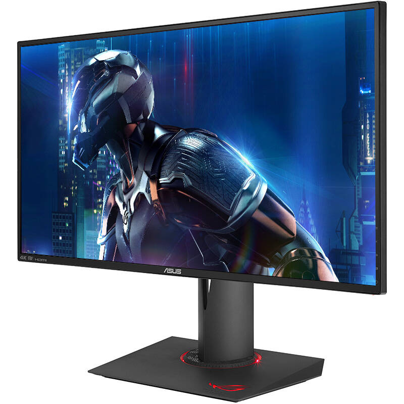 华硕(asus)pg27aq 27英寸4k分辨率旋转升降g-sync rog玩家国度电竞