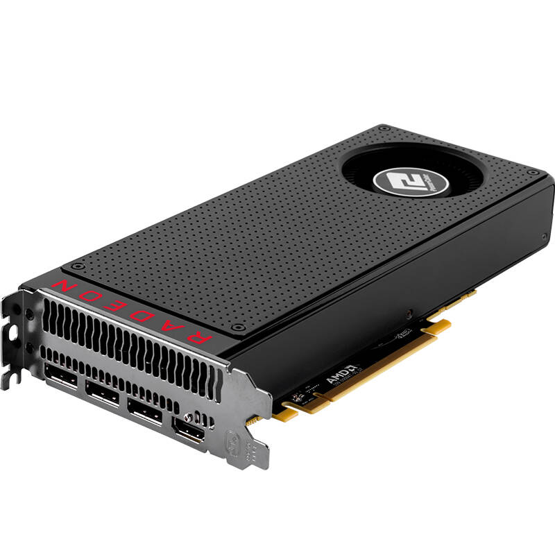 迪兰(dataland)rx480 1120-1266/8000mhz 8gb/256bit gddr5 dx12 vr