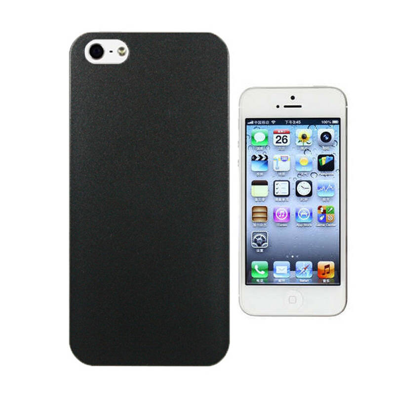 coiorvis 轻薄手机保护套手机壳后壳 适用于苹果iphone5/5s 黑色