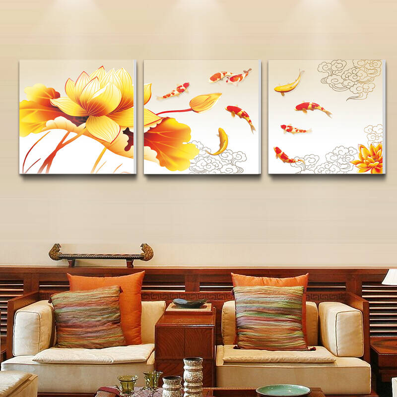 现代装饰柜背景墙_图片素材