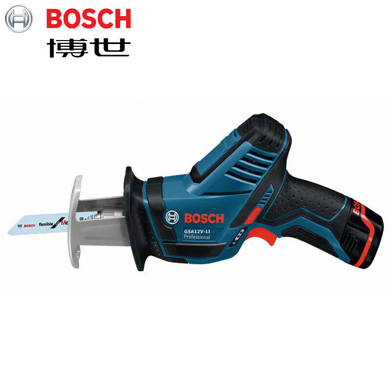 博世bosch电动工具 12v充电式马刀锯 切割锯 gsa12v-li 消防应急 标配