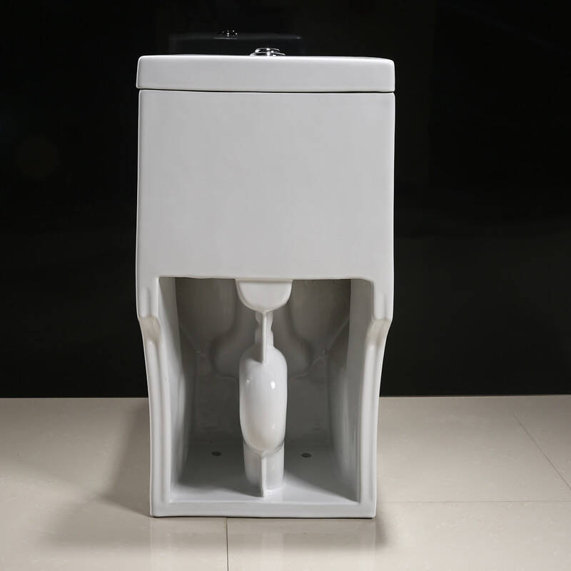 陶瓷连体座便器雪花釉面有直冲式墙排后排水抽水马桶静音节水家用坐便
