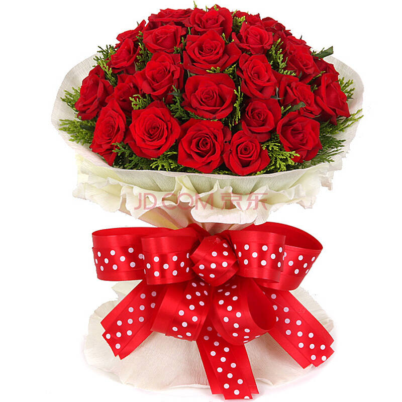 花情鲜花速递 11枝红玫瑰 时尚祝福鲜花 生日礼物 全国同城鲜花专人