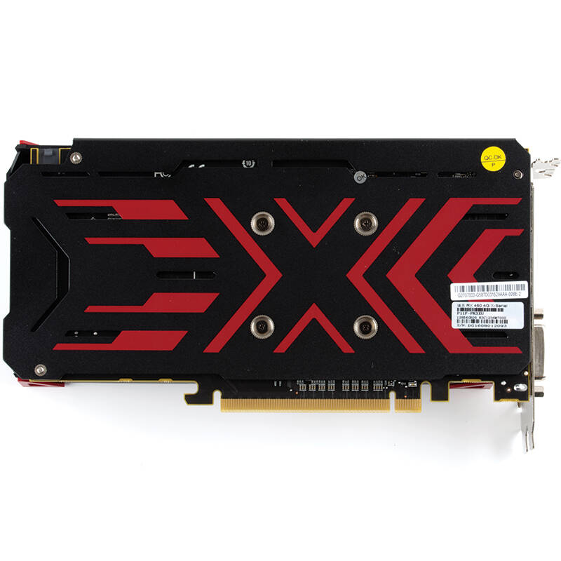 迪兰(dataland)rx 460 4g x-serial 1236/7000mhz 4gb