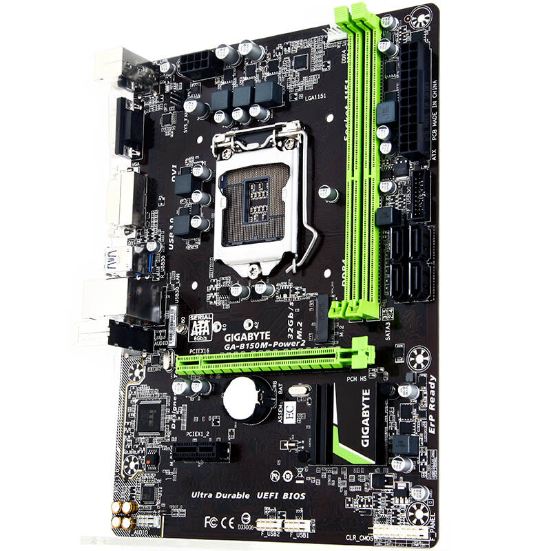 技嘉(gigabyte)b150m-power2 主板 (intel b150/lga 1151)