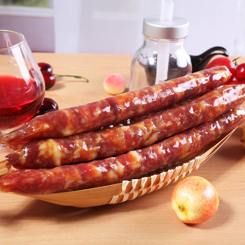 正宗南京坛子500g*1份纯肉泡菜风干金陵香肠美食特产灌肠香肠腊味猪肉餐桌为什么有檐图片