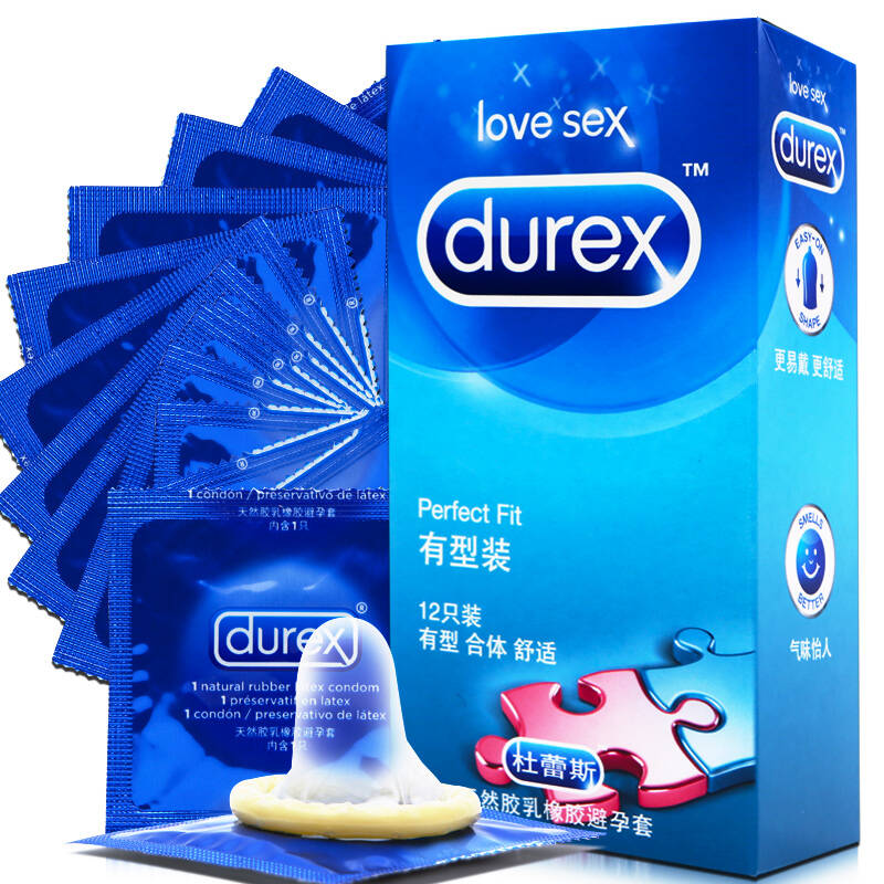 durex 杜蕾斯有型装 安全套避孕套 12片
