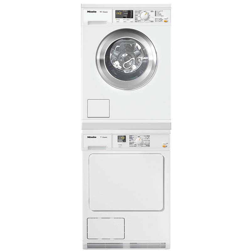 美诺(miele)wda200c tda140c 7公斤滚筒洗衣机干衣机套装