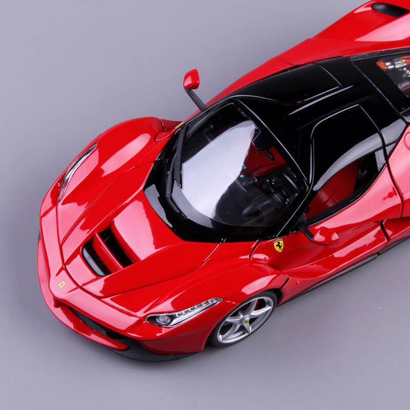 比美高1:18 法拉利 laferrari 拉法 458 车模 合金汽车模型 仿真跑车