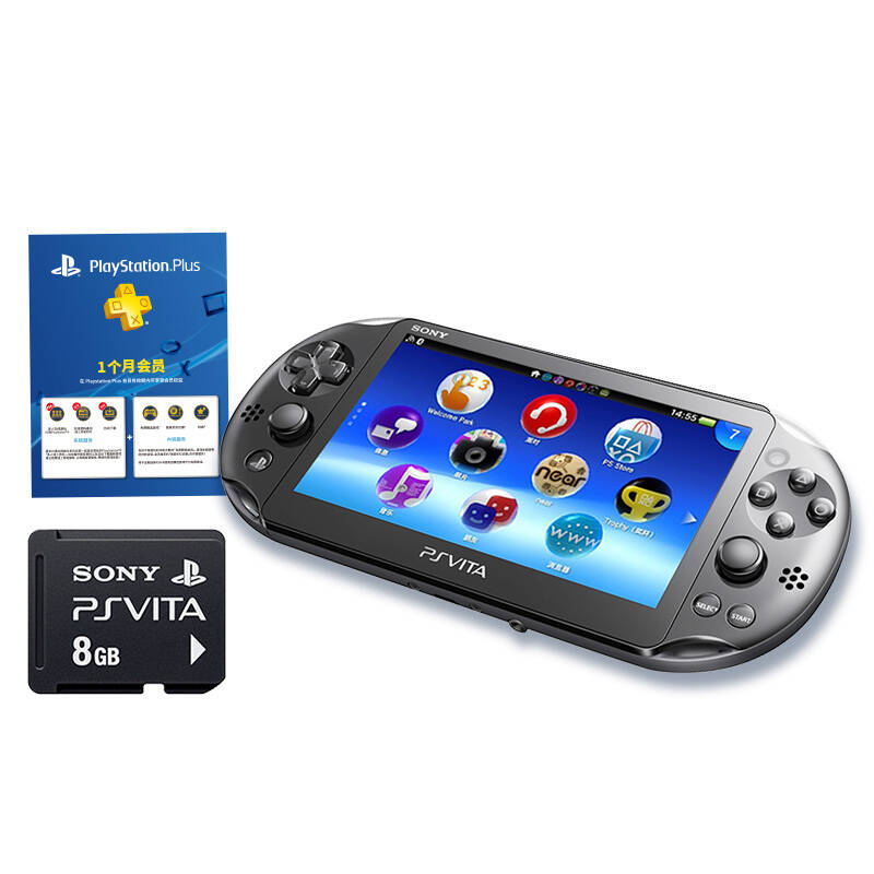 索尼(sony)【psv国行主机】playstation vita 黑色掌机 新型号(附赠8g
