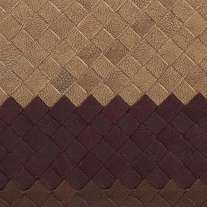 bottega veneta 宝缇嘉 男士土黄色牛皮编织钱包钱夹