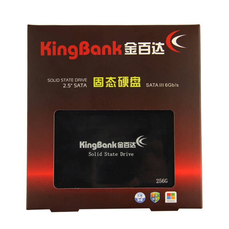 金百达(kingbank)kp320系列ssd固态硬盘256g非240g电脑硬盘256g