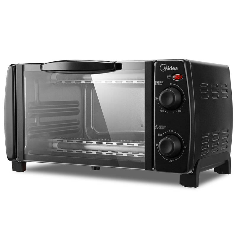 美的(midea)电烤箱家用多功能 迷你小烤箱t1-l101b 10