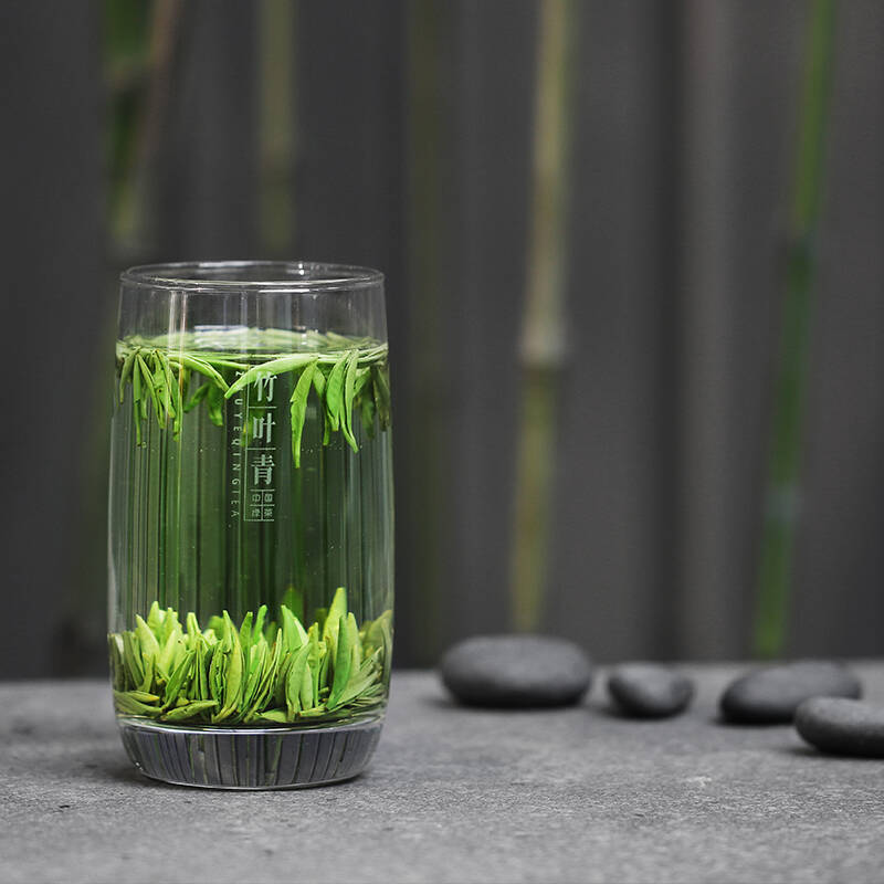 竹叶青 绿茶茶叶四川高山嫩芽茗茶自用袋装竹叶青绿茶图片