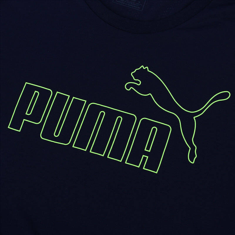 彪马/puma ess poly no.1 logo tee 男子 短袖t恤 838388 蓝色 06 xs