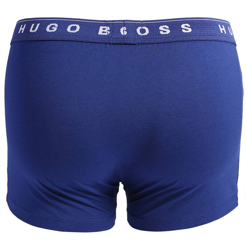 hugo boss 雨果博斯 男士蓝色/藏青/深灰全棉平角内裤