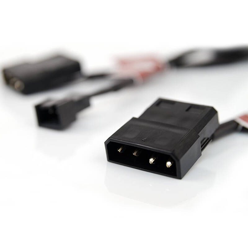 猫头鹰(noctua)na-sac1 转接线 (风扇3pin 转大4pin接口/3针转d型口线