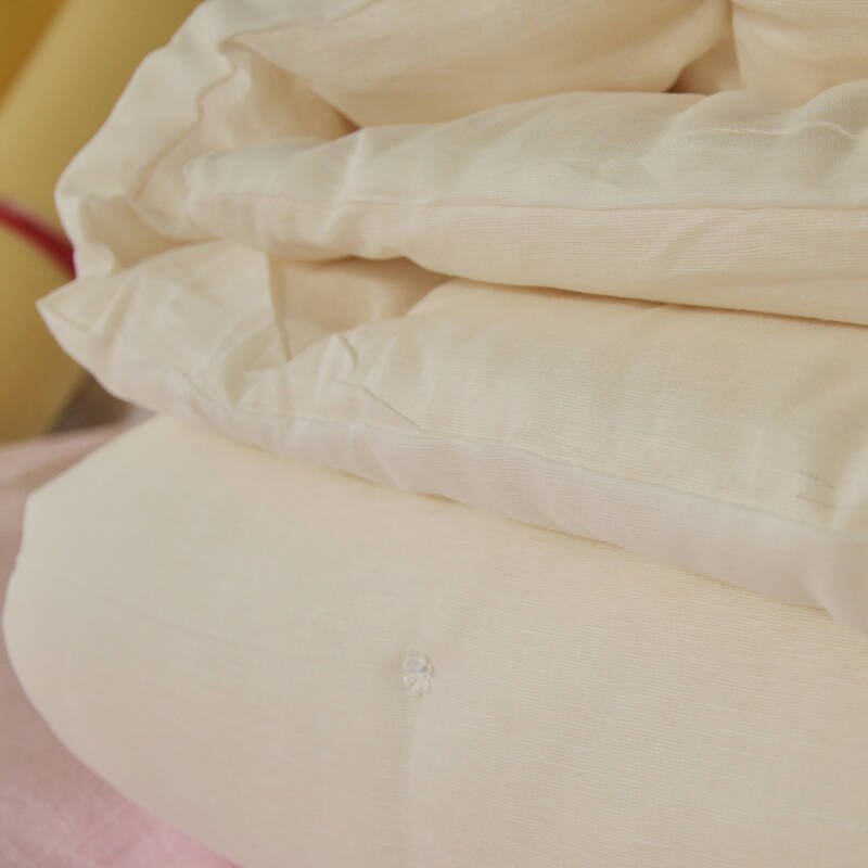 千层家纺 10斤纯棉包布被单双人床加厚冬被子新疆棉花