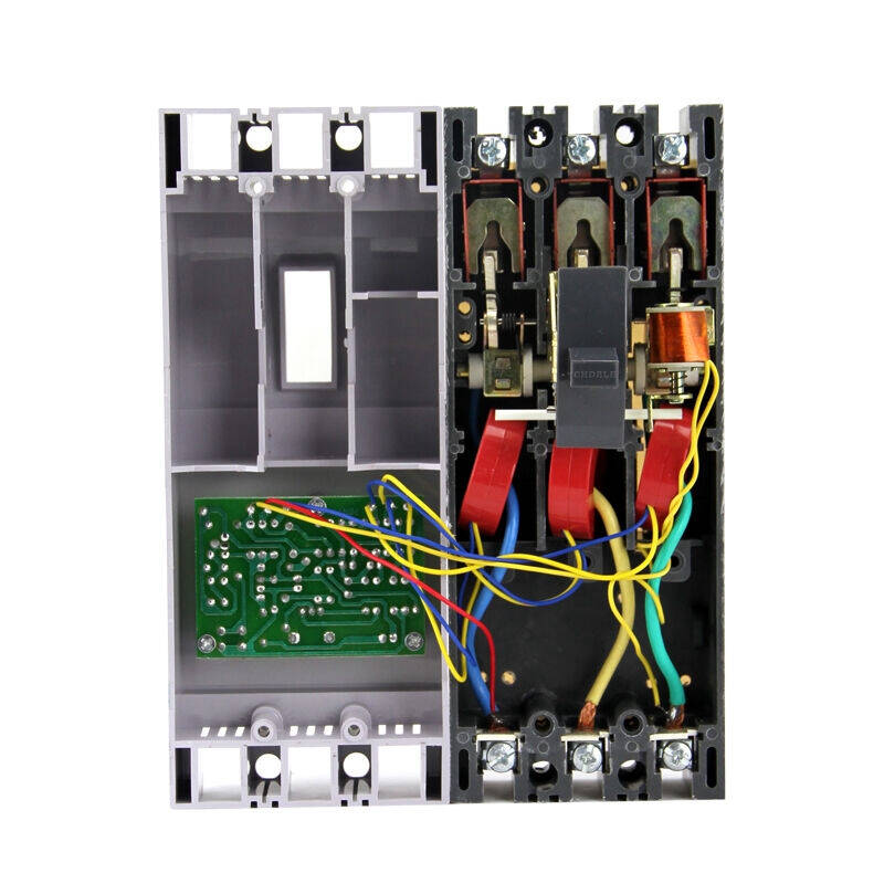 d牌 电流可调 1.1-11kw 潜水泵缺相保护开关 380v三相电机 水泵保护器