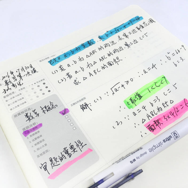 晨光(m&g)学霸优品v提纲作业本提纲本子文具高中记事本学生作文笔记图片