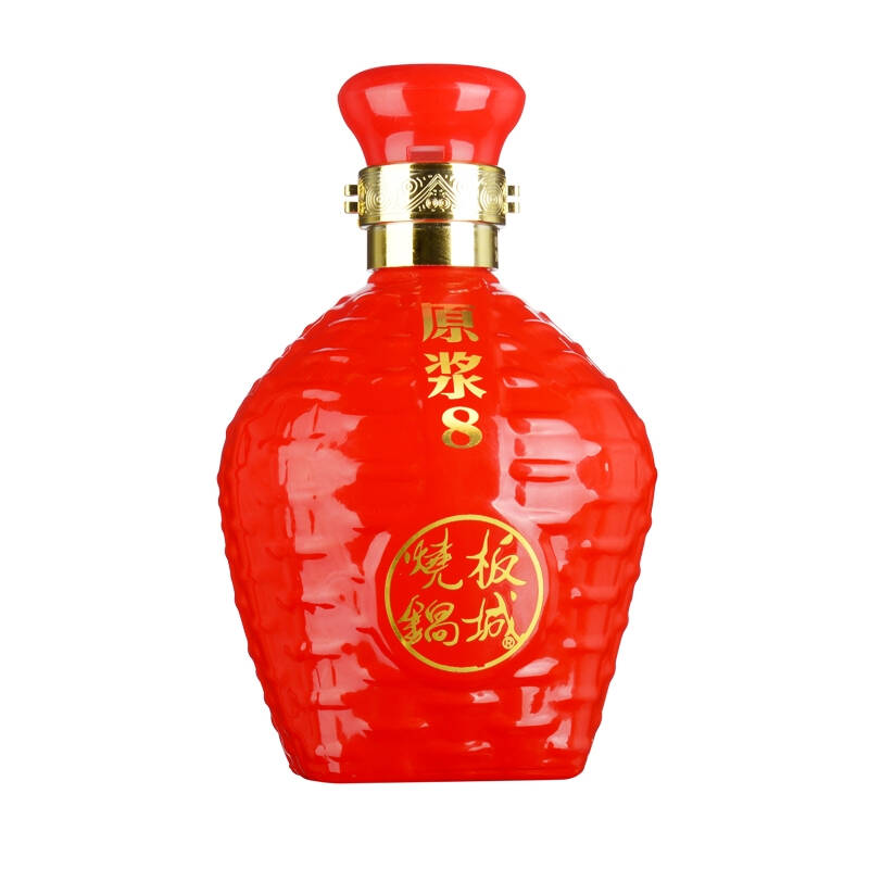 板城烧锅酒 38度酒篓原浆8年450ml 白酒