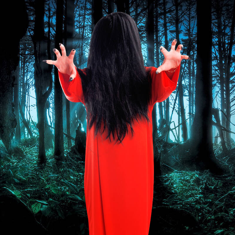 梦见穿红衣服的女鬼在血泊里