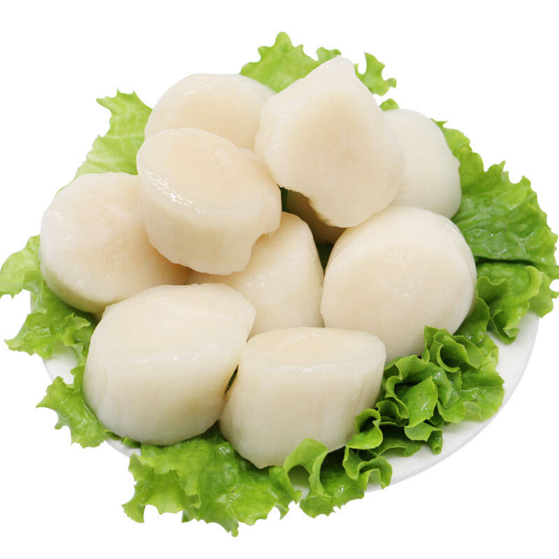 聚福鲜 冷冻帆立贝柱 180g 5粒 袋装 海鲜水产 烧烤食材