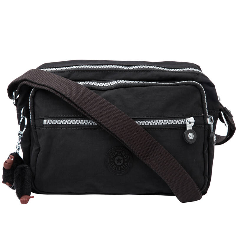 凯浦林(kipling)k15249900blkf女士休闲单肩斜挎包黑色