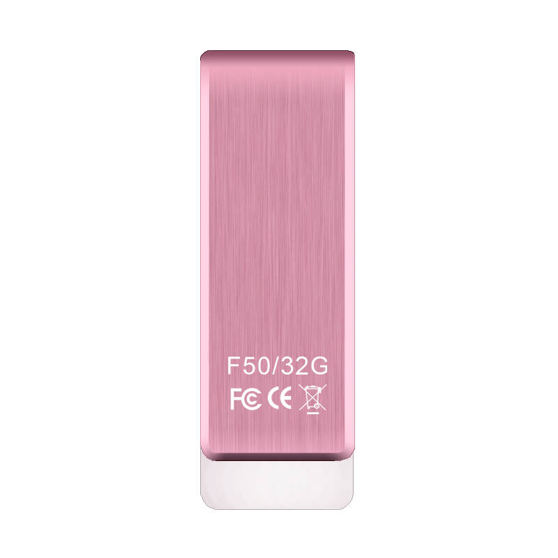 忆捷(eaget) f50 32g usb3.0高速金属u盘(粉色)