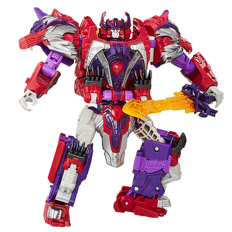 孩之宝(hasbro)变形金刚 泰坦战争 航行家级 玩具 钛师傅(红黄)b8352