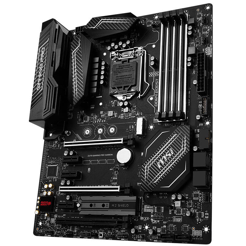 微星(msi)z270 gaming pro carbon主板(intel z270/lga 1151)