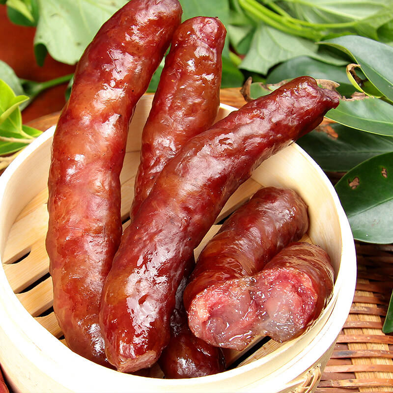 【犍为馆】 逹升义广式香肠 250g 袋 四川特产 手工香肠腊肉腊肠