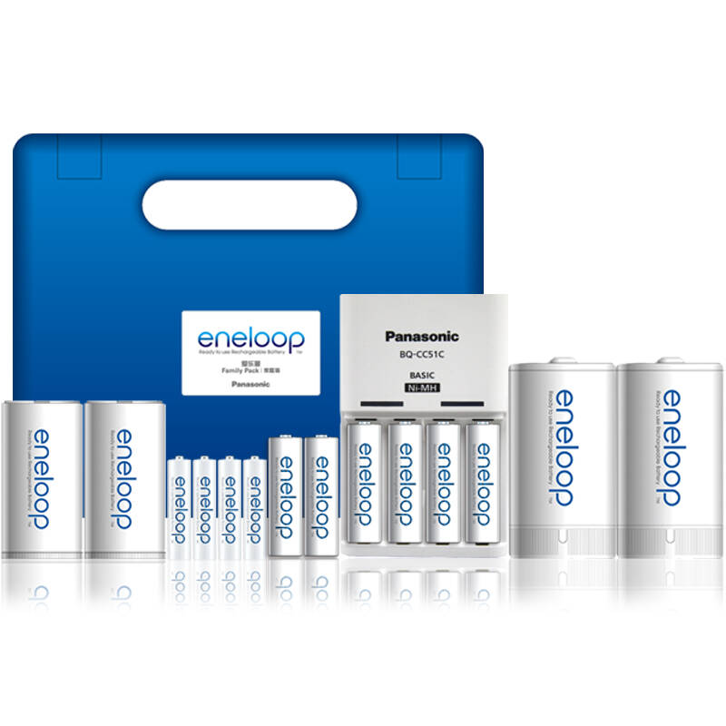 爱乐普(eneloop)电池5号7号标准充电电池家庭