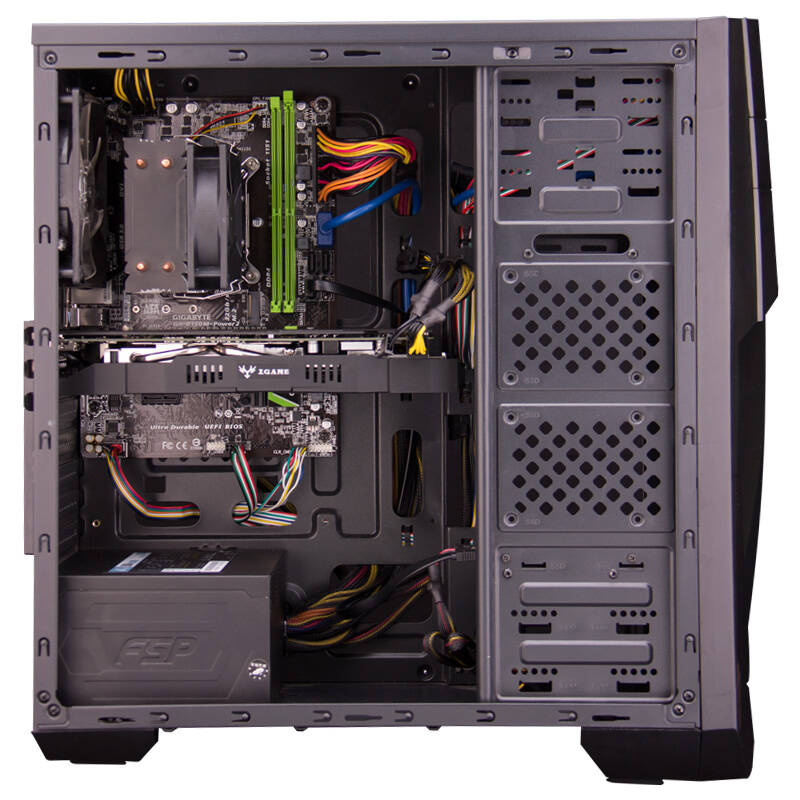 i5-6500/技嘉b150m/gtx1060 3gd5/三星 120g ssd 组装电脑主机/京东