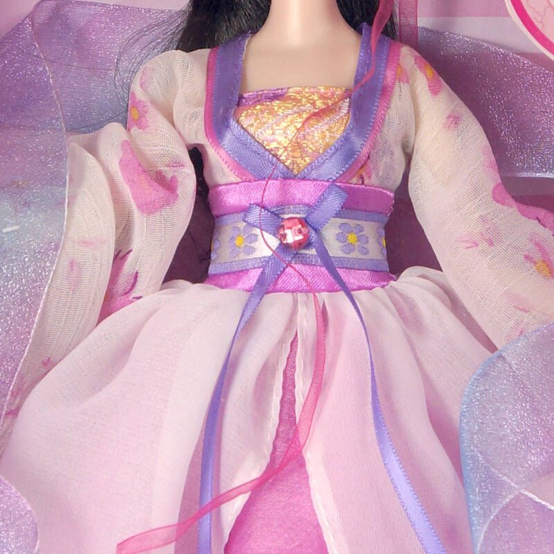 【京东超市】可儿娃娃(kurhn)七仙女系列 小七紫衣仙子 古装娃娃芭比