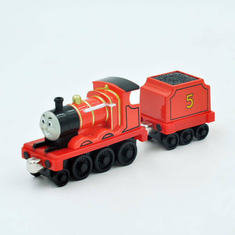 托马斯 散装 合金磁性小火车玩具套装 詹姆士套装