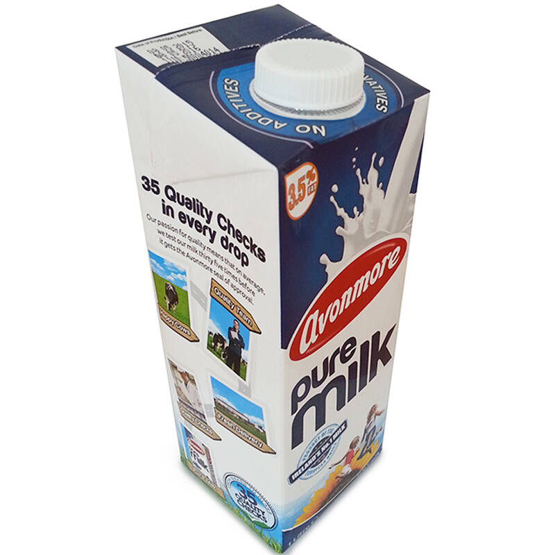 艾恩摩尔(avonmore)爱尔兰超高温灭菌 华润直采进口牛奶 全脂牛奶 1lx