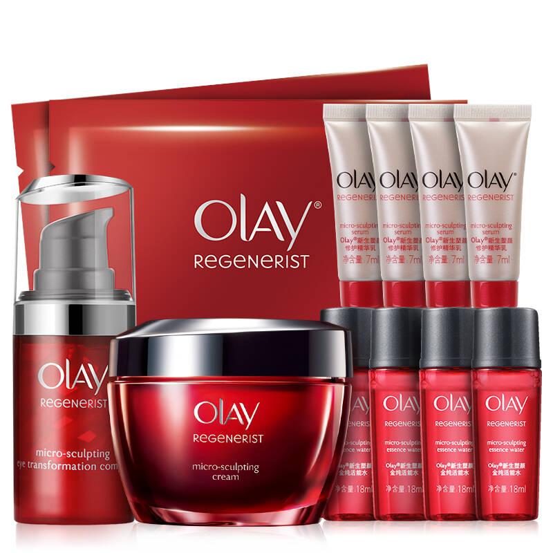 【京东超市】玉兰油 olay 新生塑颜化妆品护肤套装(面霜 眼霜) 抗皱