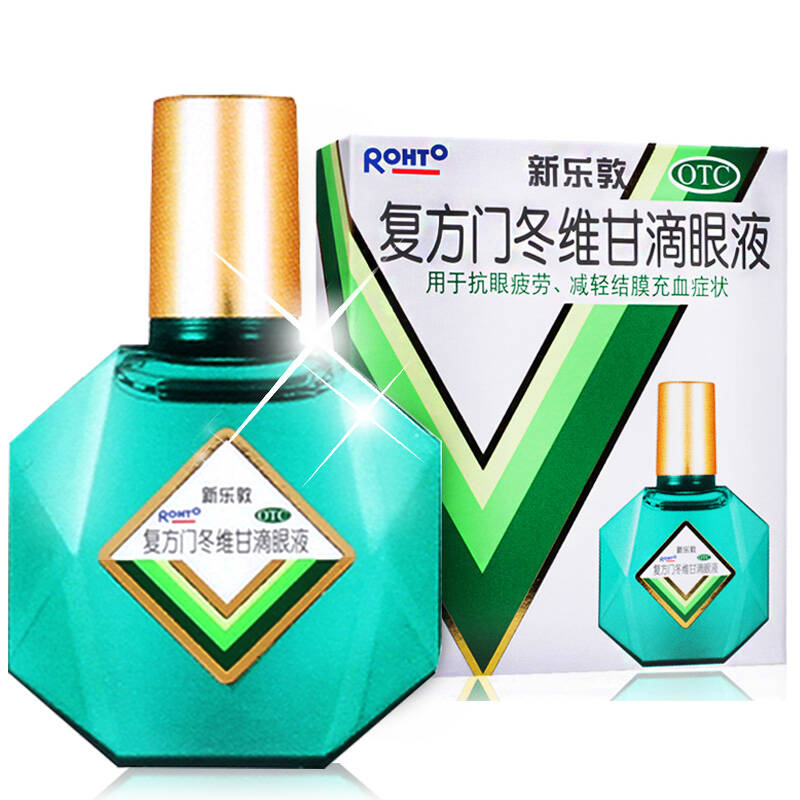 曼秀雷敦 新乐敦滴眼液13ml 乐敦眼药水缓解视眼睛疲劳 抗眼疲劳