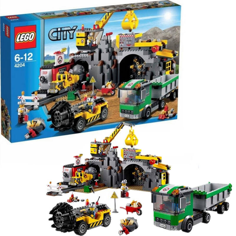 乐高lego 城市系列 采矿煤矿场 4204拼插积木玩具