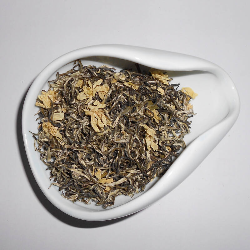 三牛遇见飘雪茉莉花茶四川花茶香雪蜀匠蒙顶高山茶250克草木恋花浓香