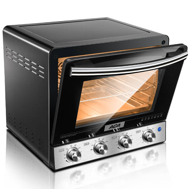北美电器(aca)38l立式电烤箱家用烘焙 背部涡轮热风ato-m38ac