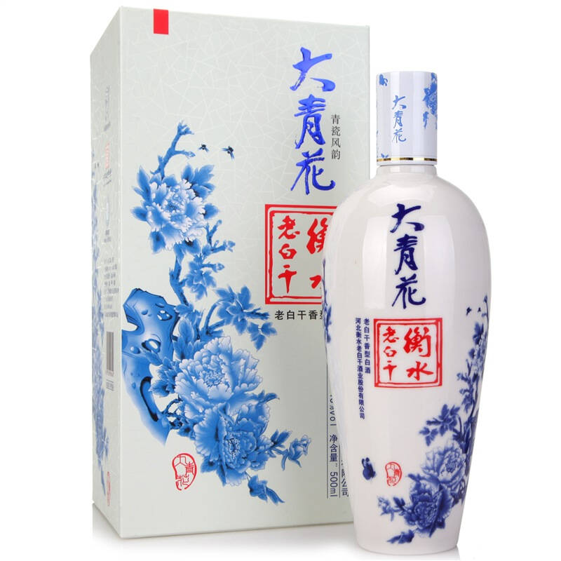 衡水老白干大青花青瓷风韵40度500ml