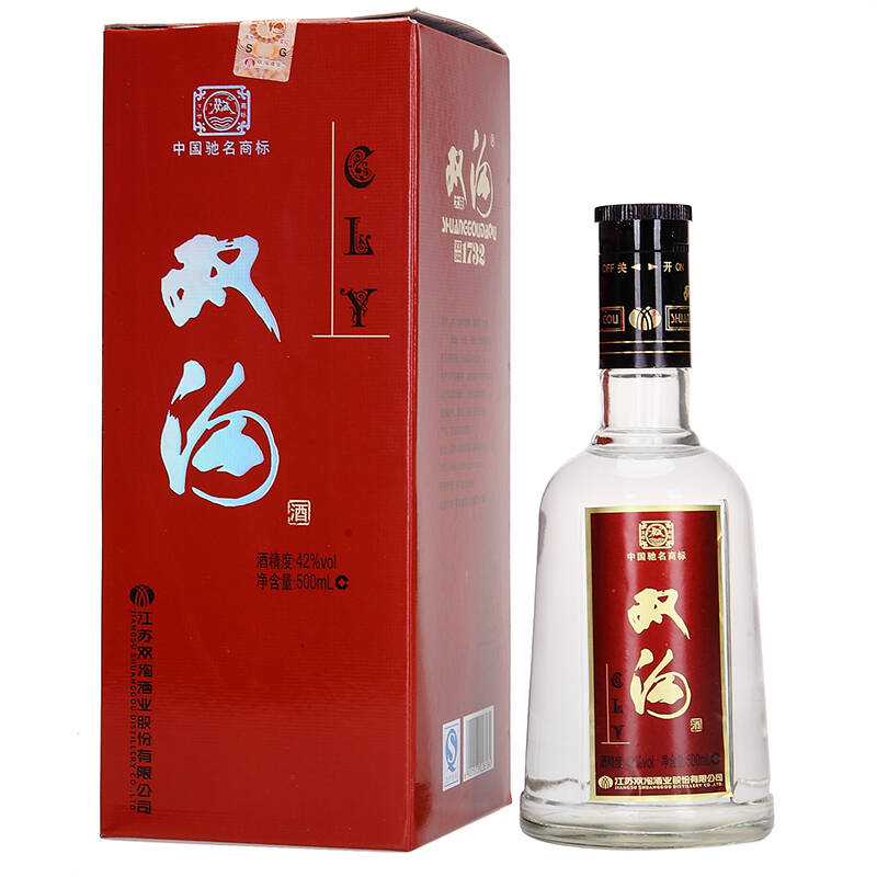 双沟大曲1732浓香型白酒42度500ml 单瓶装