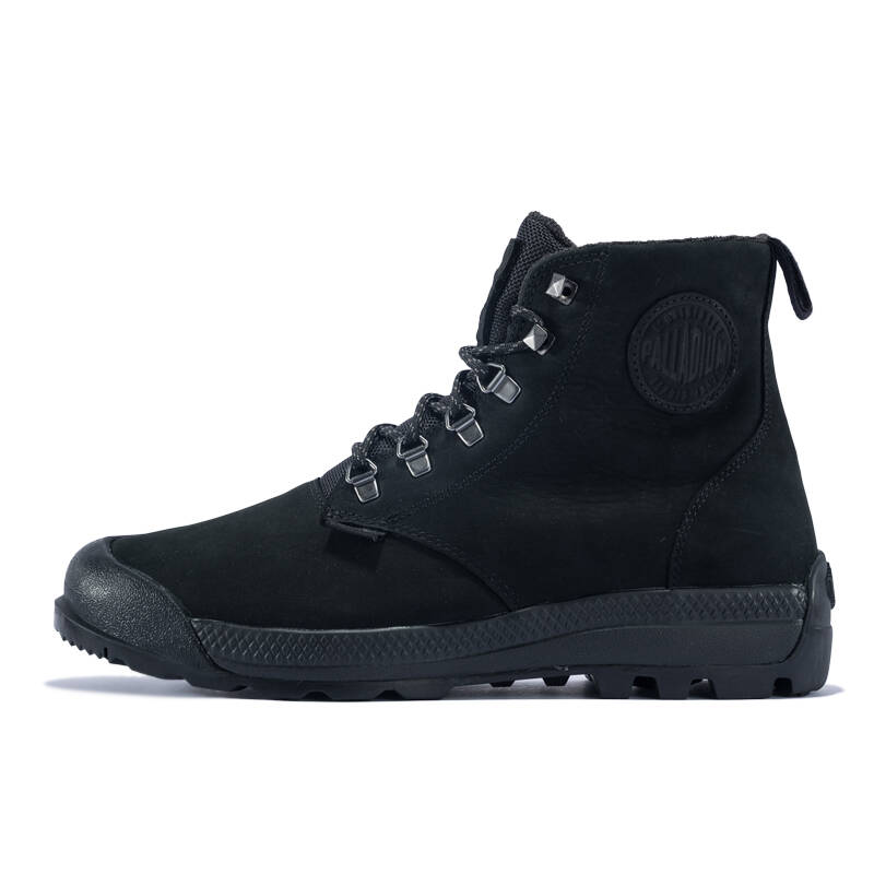 palladium 帕拉丁男鞋 高帮鞋 pampatech hi lea wp 75188 黑色 42