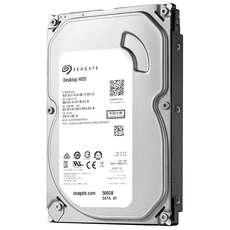 希捷seagate500g7200转16msata3台式机硬盘st500dm002