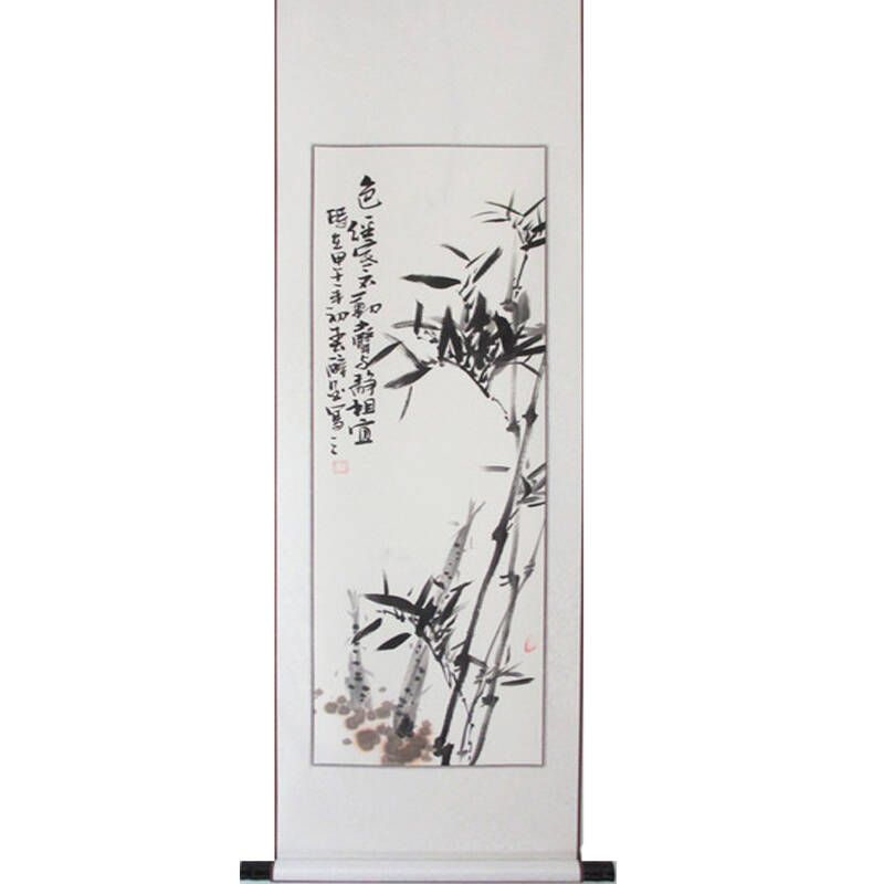 国画竹子初学者临摹图片