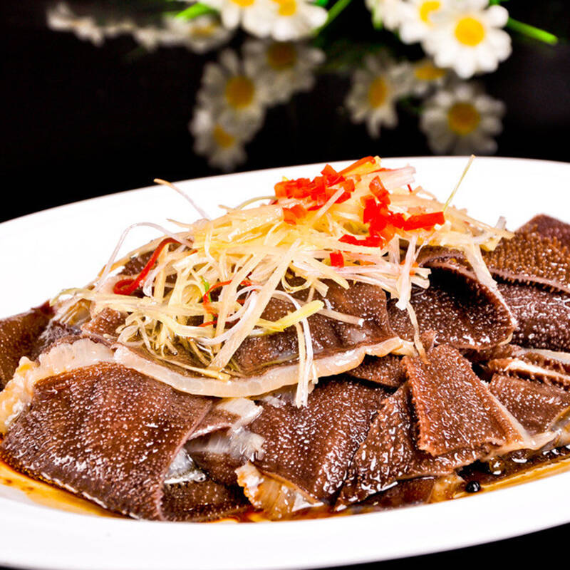 御鲜轩 毛肚 500克/包 新鲜水发 黑牛百叶 火锅食材 刷锅新鲜图片