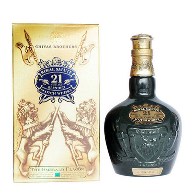 洋酒 皇家礼炮 21年 royal salute 21 苏格兰威士忌 700ml 40度